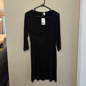 H&M black dress, size 10